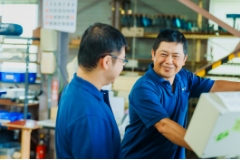 胸を張れる職場を目指しています